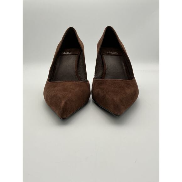 Jeffrey Campbell 'Convince' Brown Suede Pumps Size 8.5 - Picture 3 of 6